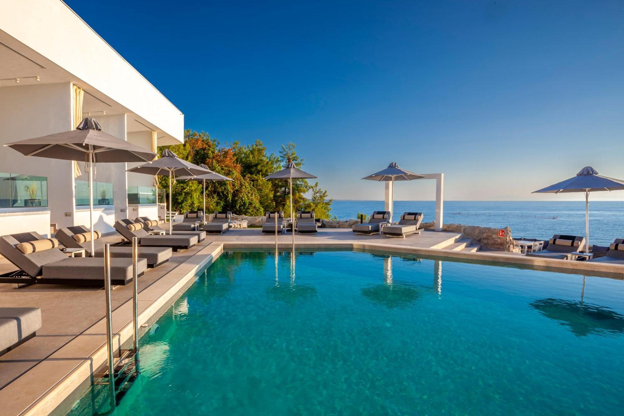 Akrotiri Olympus Luxury Suites - Adults Only Plaka Exterior foto